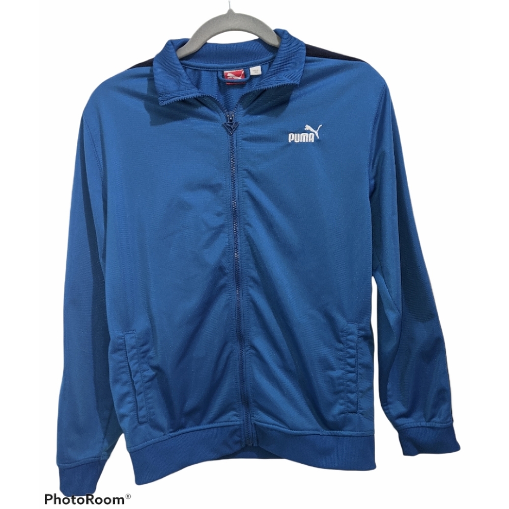 Puma Boys Full Zip Track Jacket Size Large